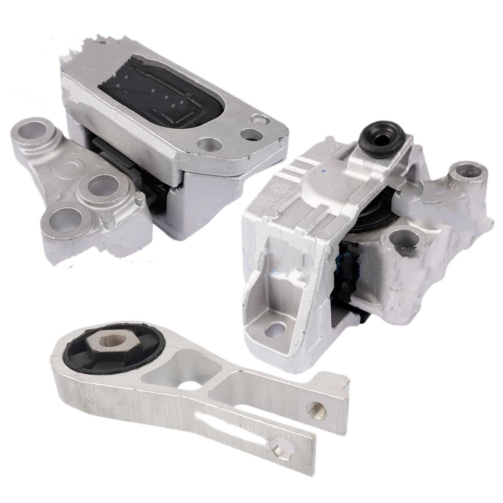 Engine Mount Set FIt for Jeep Renegade Compass Fiat 500X 2.4L 2017-20203PCS 68363756AA 68363755AA 68258599AA Engine Motor Transmission Mount