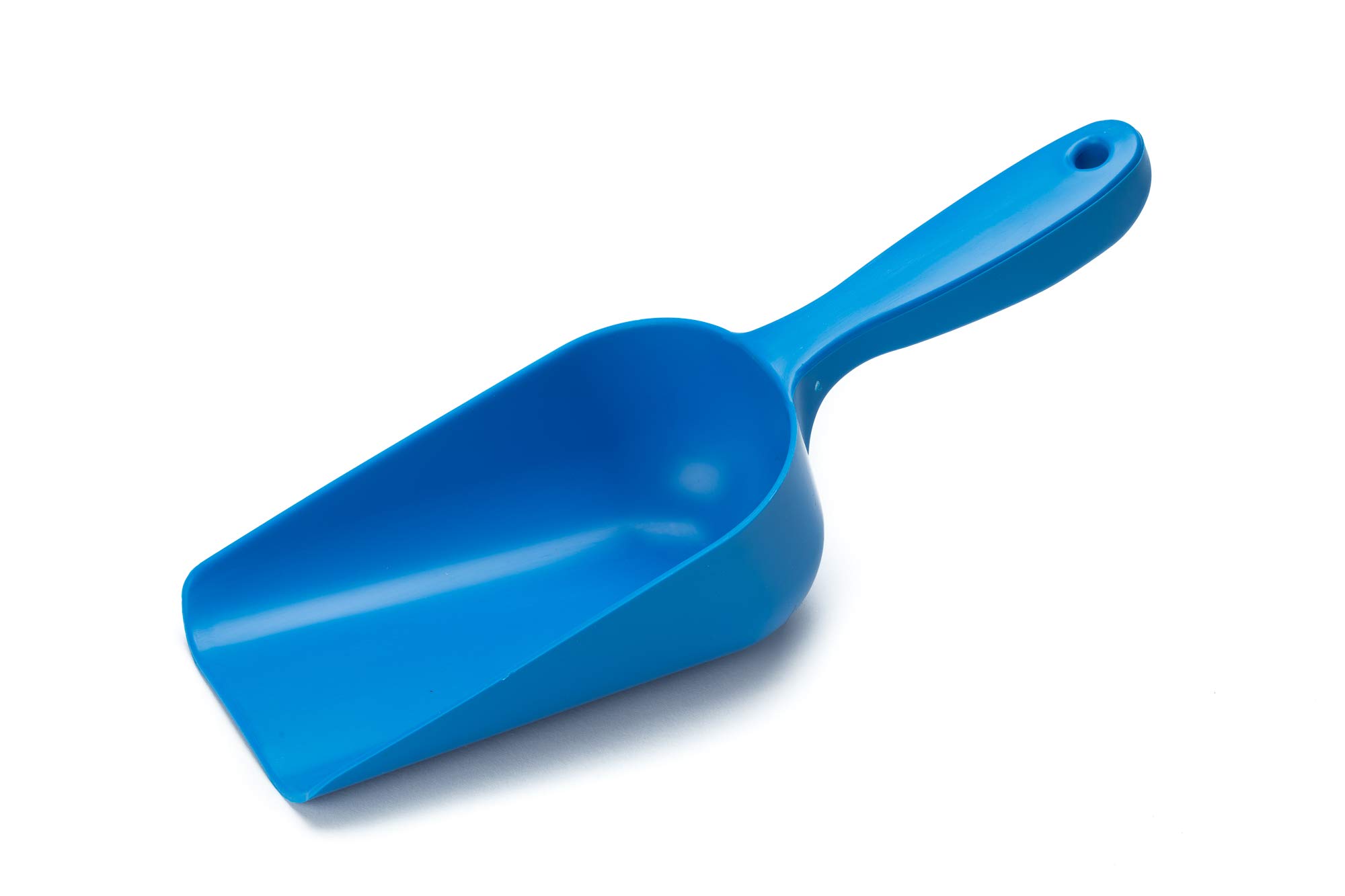 EarlyGrow MPL50084/BLU Small Plastic Handy Garden Scoop for Soil, Compost, Planting or Re-Potting Plants - Blue