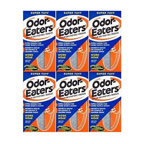 Odoreaters Supertuff Insoles - Pack of 6 Cover