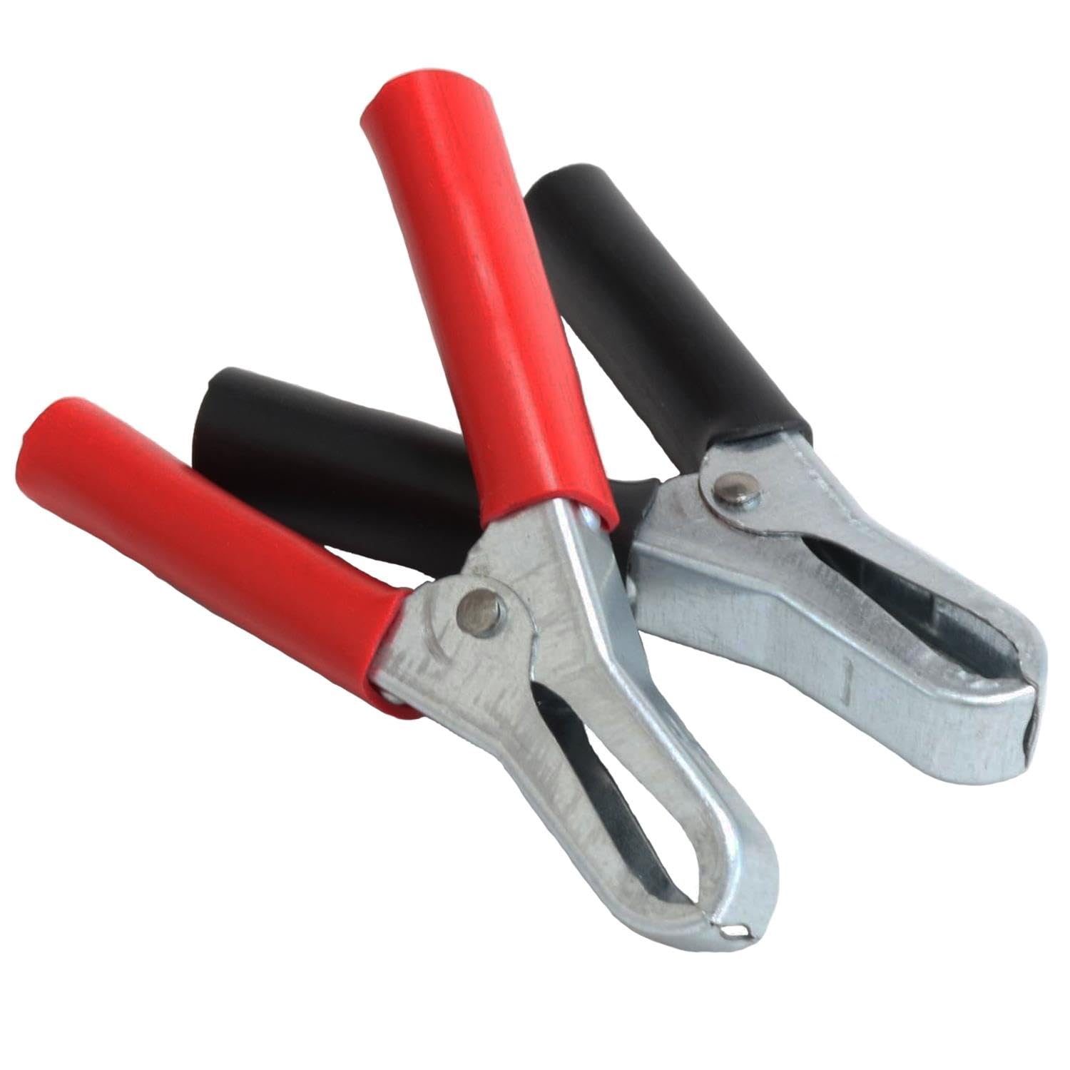 Parlex Black, Red 2 X 75Mm Crocodile Alligator Car Battery Insulated Clip Clamps Mini