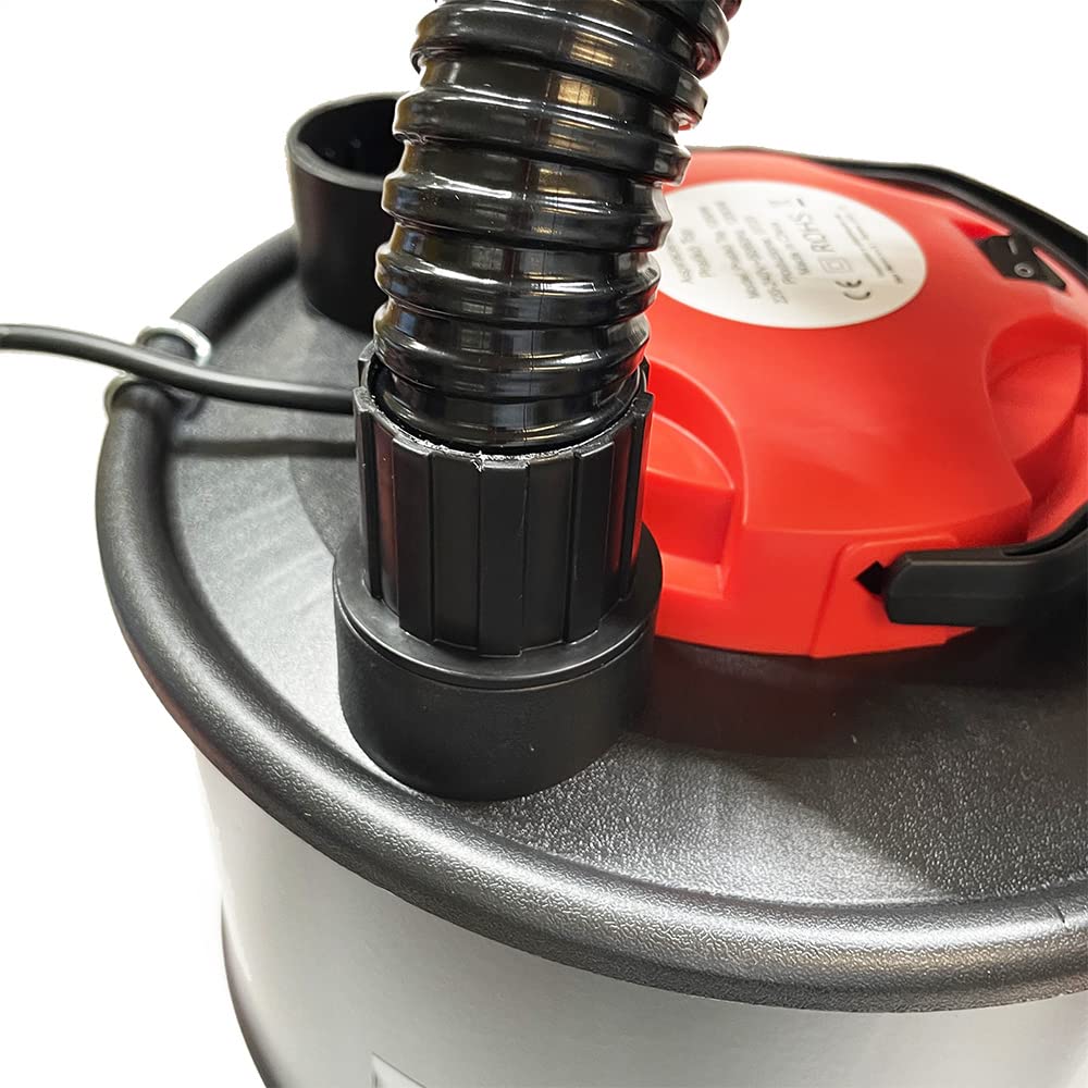 San Marco, Aspiracenere Elettrico Pratiko Top Da 1200 W Per Stufa A Pellet o Camino A Legna, Bidone Da 18 Lt.