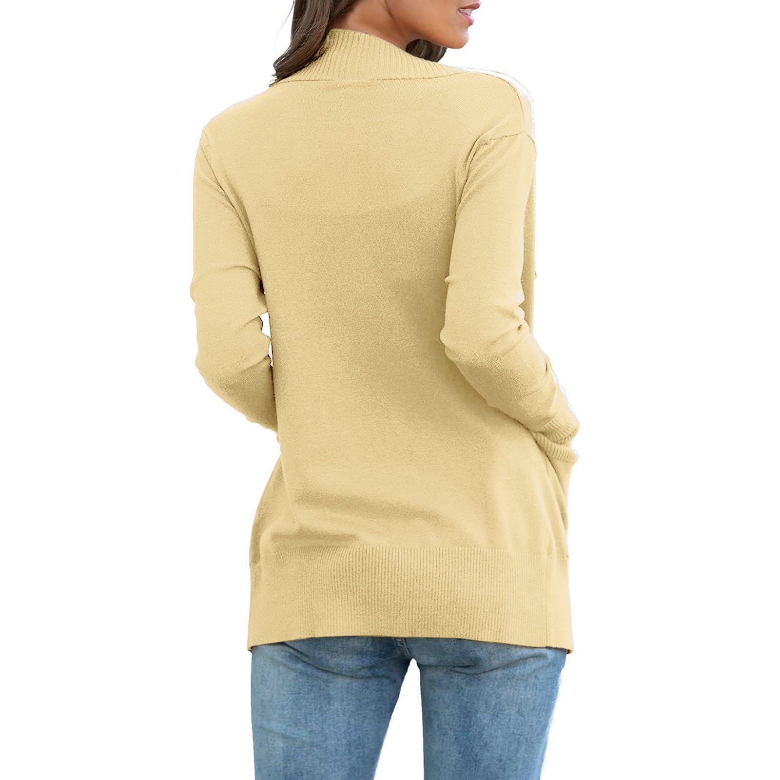 Générique Gilet Femme Long Grande Taille Bolero Femme Mariage Orange | bolero Thin pour ceremonie – Confortable – Protection solaire – robe ouverte devant