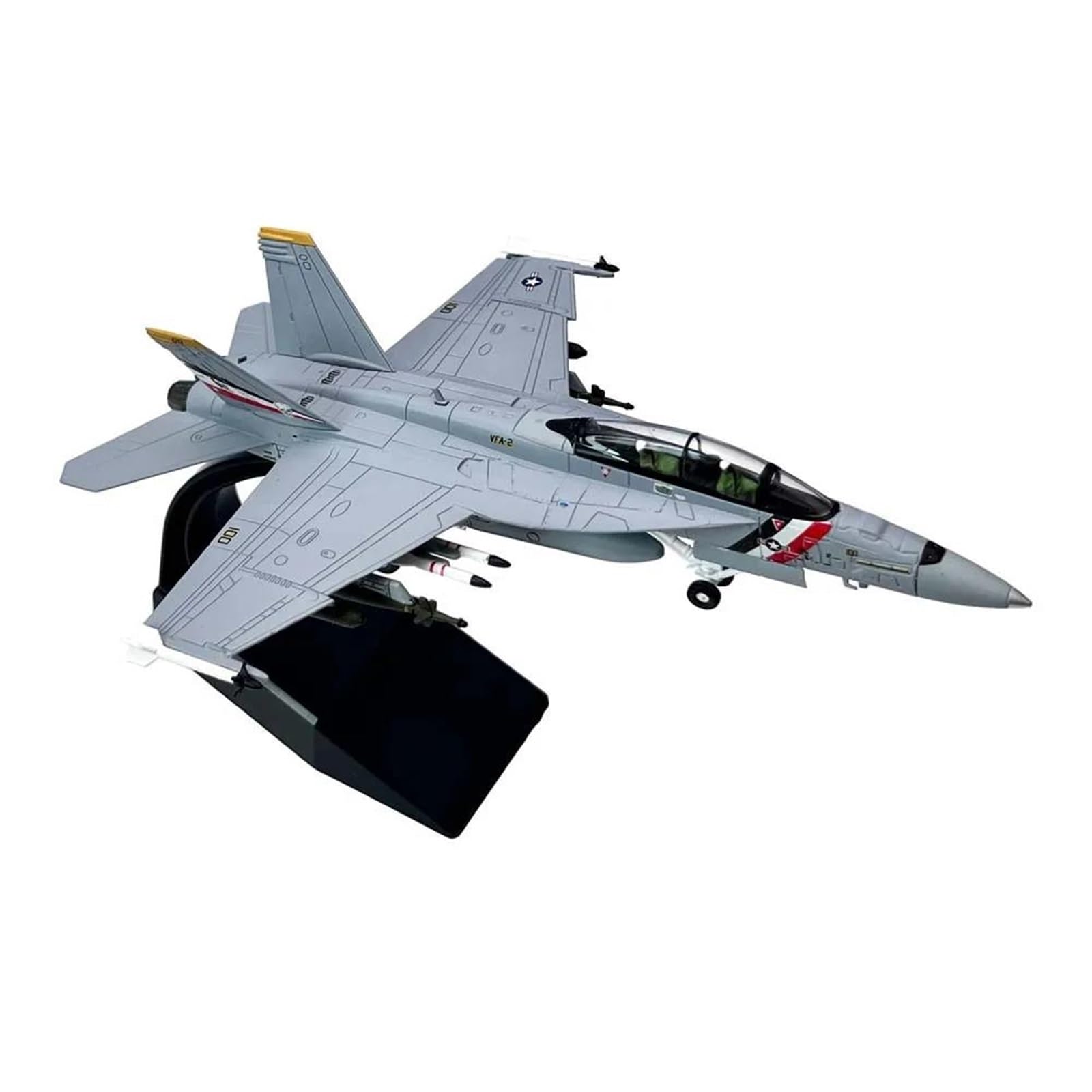 F-18 VF103 avión de metal coleccionable con detalles de alta precisión 8