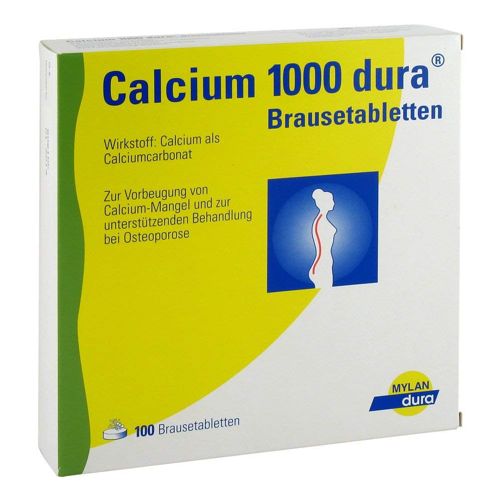 Calcium 1000 Dura Brausetabletten