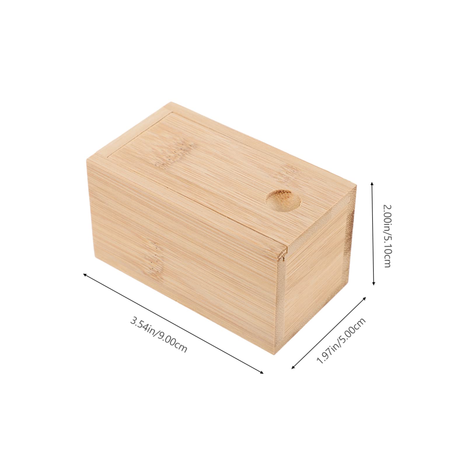 BESTonZON Box Wooden Bait Box for Durable Fishing Accessory Multi Function Outdoor Bait Case Compact for Easy Transport for Recreational Professional Anglers