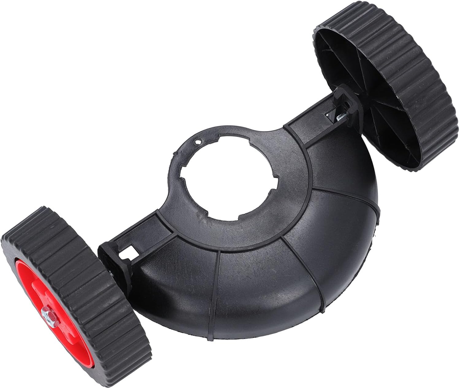 Universal String Trimmer Support Wheels, Height Adjustable Plastic Weeds Trimmer Support Wheels with Accessory Grass Trimmer Auxiliary Wheels Replacement