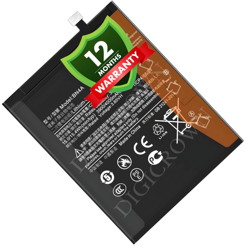 Image of Original BN4A Battery Compatible for Xiaomi Redmi Note 7 / Redmi Note 7s / Redmi Note 7 Pro (4000mAh) - 1 Year Warranty