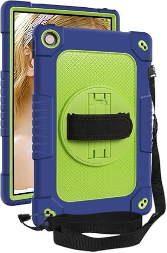 Miniatura 9 de Mignova - Funda para tablet Lenovo M10 Plus de 3ª generación 2022 con función atril giratoria integrada, correa de hombro, correa de mano, híbrida a