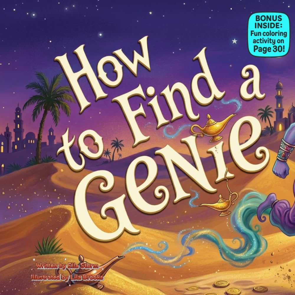 How to Find a Genie: A Magical Rhyming Adventure About Wishes, Wonder, and Kind Hearts