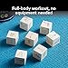 Chronicle Books Fitness Dice: 7 Wooden Dice, Over 45,000 Workout Routines