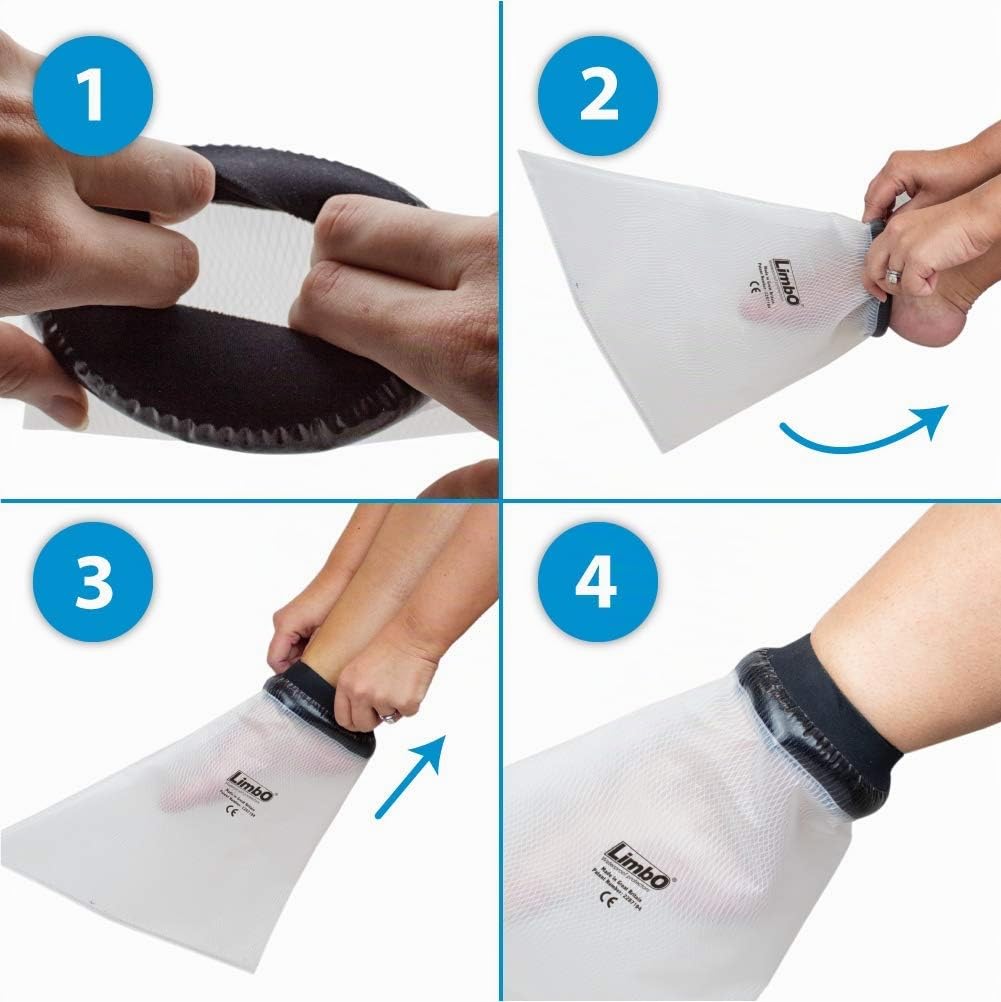 LimbO Waterproof Protectors Foot Cover (M25 Model (26-34 cm around ankle))