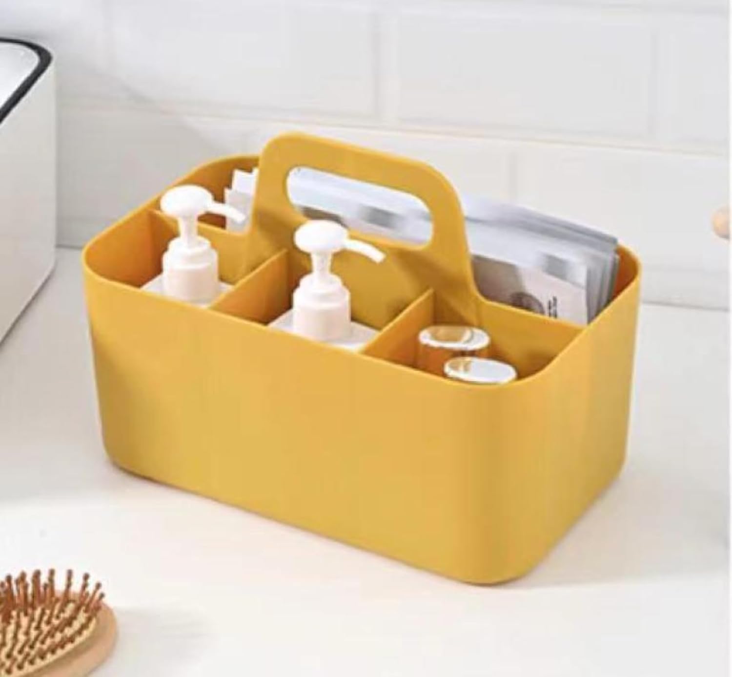 ecada The desktop handheld storage box can be stacked with