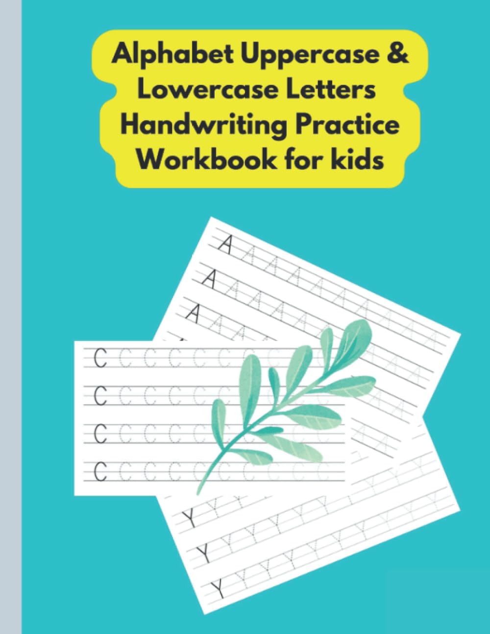 Alphabet Uppercase & Lowercase Letters Handwriting Practice Workbook for kids