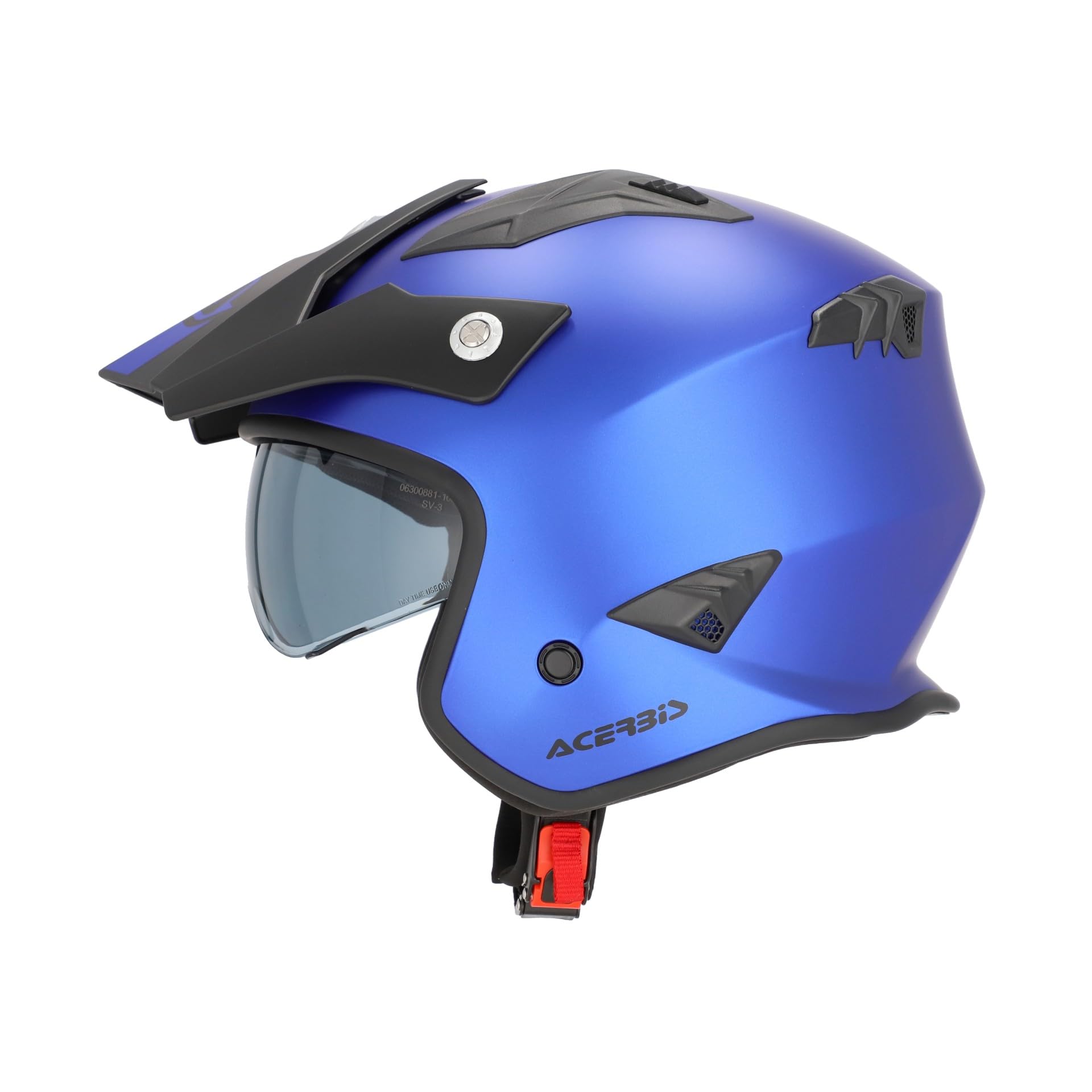 Acerbis Casco Jet Air Metallic Azul M