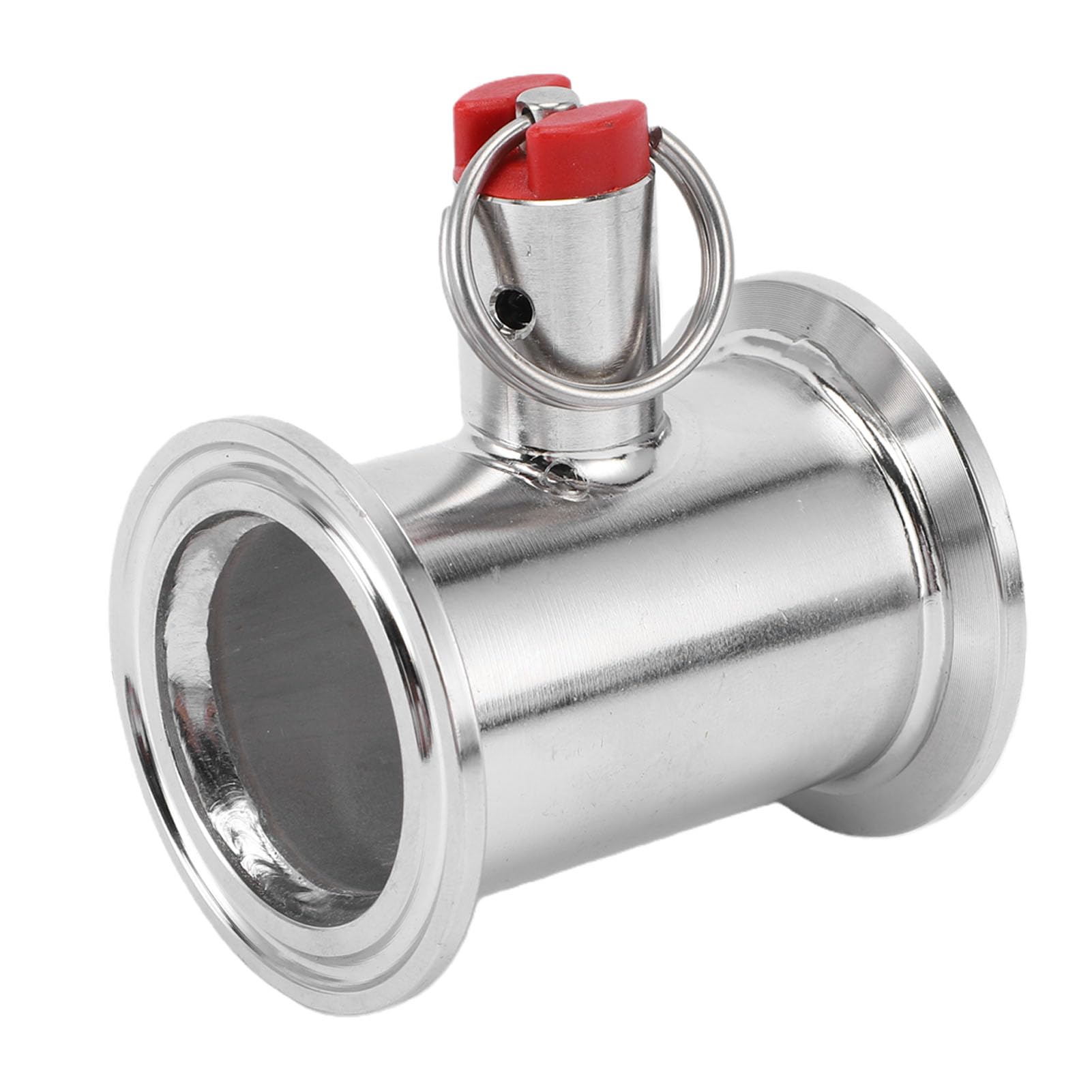 Zunate 1,5-Zoll-Klemmen-Überdruckventilrohr 17 PSI, Edelstahl-Brühteile, Kompakte, Konische Verschraubung mit Schnellinstallationsdesign für Einfache Verwendung