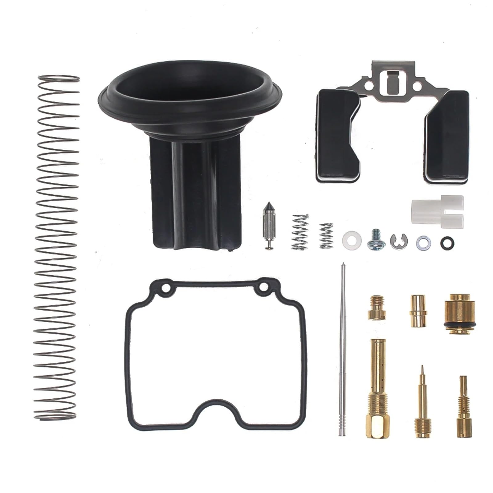 Kits Reparación Carburador Kit De Reparación De Carburador Motocicleta, Pieza De Flotador De Émbolo Compatible Con TK MV30 PD30 30Mm 250Cc ATV Para ATV250 EN250 JS250 QM250GY GXT250 GP200