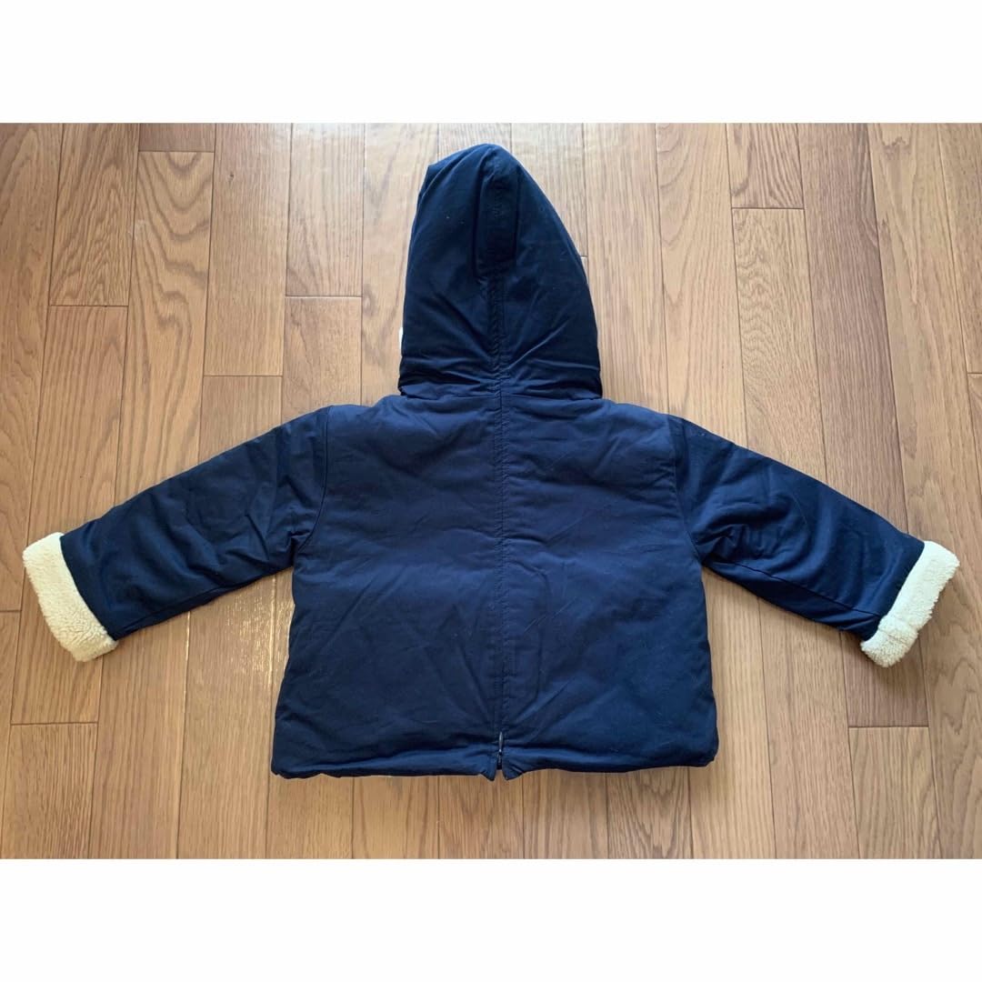 Amazon.co.jp: タグ付きBONTON ボントン ボア 小人コート 12m アウター  