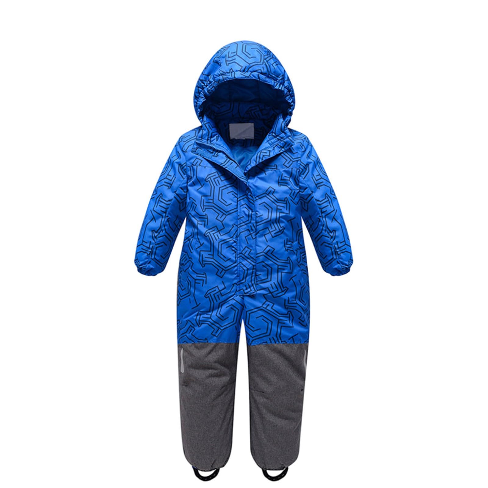Pantaloni da neve per bambini e ragazzi, tuta da sci termica, invernale, calda, antivento, con tuta rimovibile in softshell