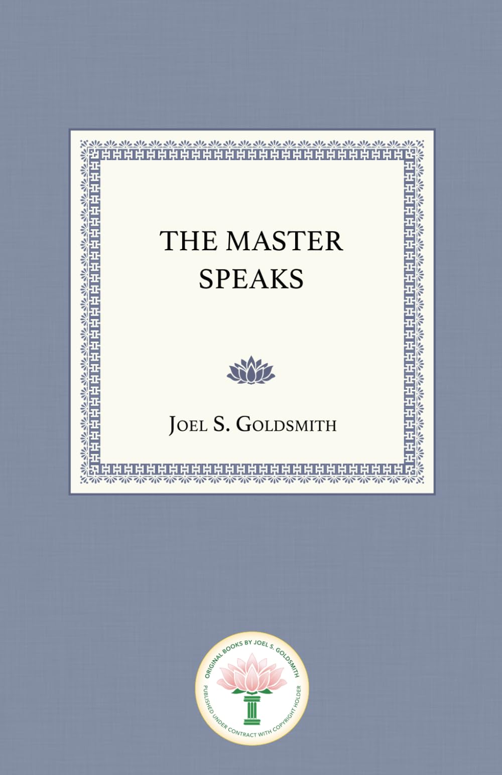 The Master Speaks