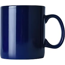 29oz Extra Large Ceramic Coffee Mug with Handle for Office and Home Blue