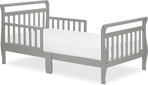 Clásico trineo para cama infantil Dream On Me, Gris oscuro