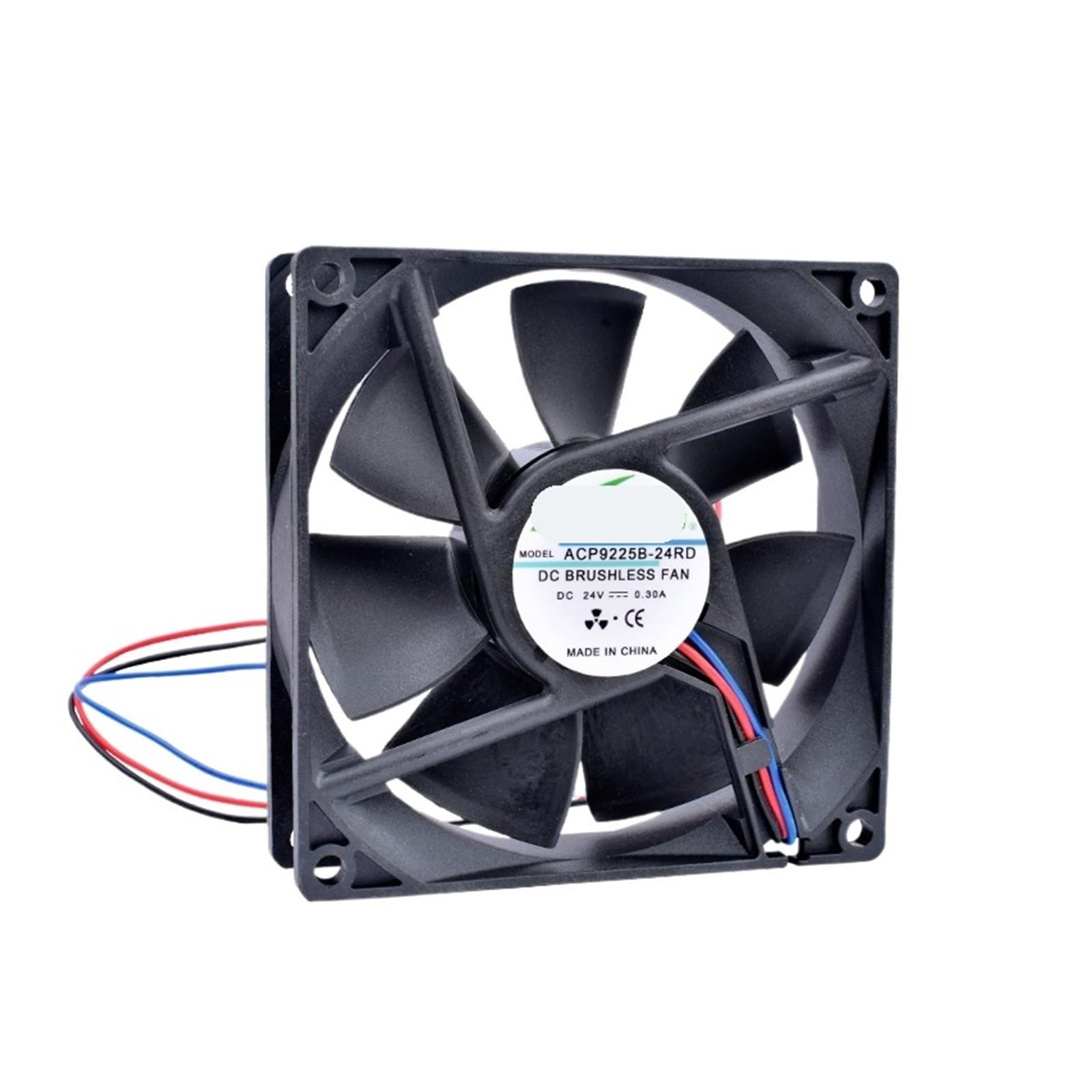 JJKKOZVQF 9225B-24RD 9.2cm 92mm fan 92x92x25mm DC24V 0.30A 3 wires