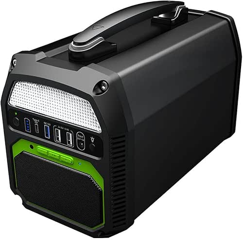 Portable Power Station 124800mAh/462Wh Backup Lithium Battery with Flashlight Outdoor