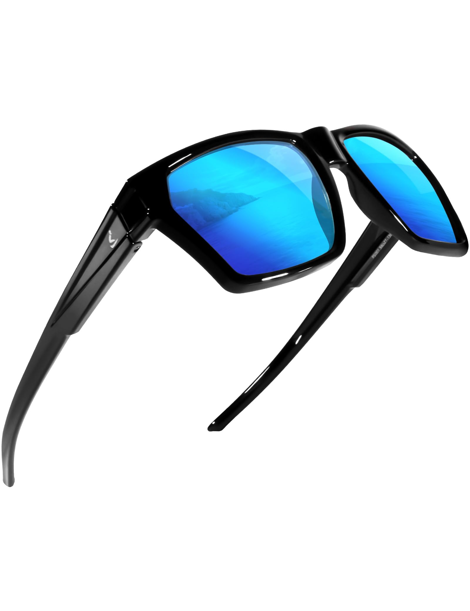 Supertrip Polarised Sports Sunglasses for Men,Lightweight Floating TR90 Frame UV400 Protection Sun Glasses for Running/Cycling/Fishing/Driving/Golf