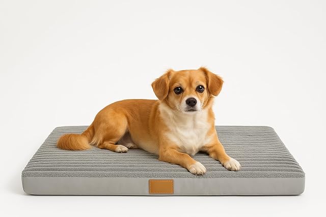 Odolplusz ODOL-PLUSZ Cama ortopédica para perros, grande, 100 x 70 x 7 cm, cojín para perros, mullida