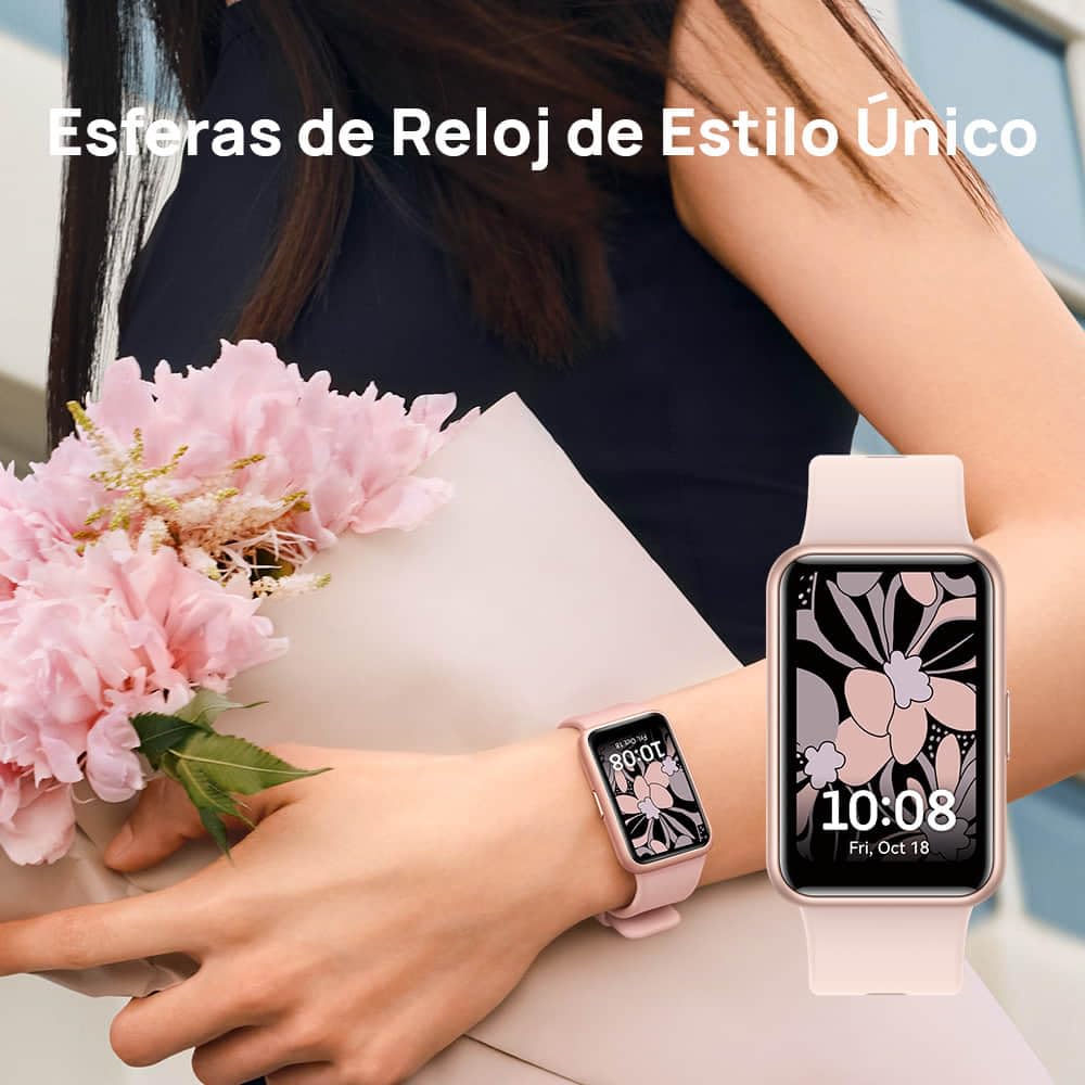 HUAWEI WATCH FIT SE, Display AMOLED HD da 1,64“,Monitoraggio scientifico del sonno,GPS integrato,Durata della batteria 9 giorni,Risposte con messaggi rapidi,Compatibile con Android e iOS,Verde+AP52