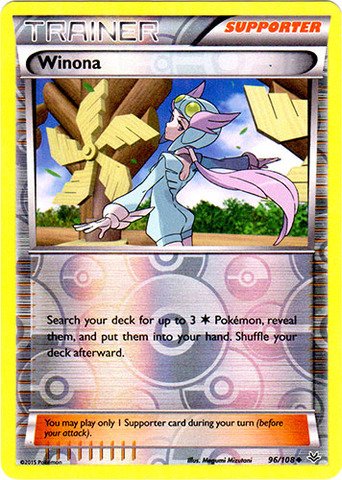 Pokemon - Winona (96/108) - XY Roaring Skies