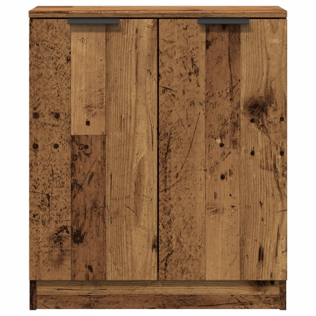 vidaXL Aparador de Madera de ingeniería Envejecida 60x30x70 cm