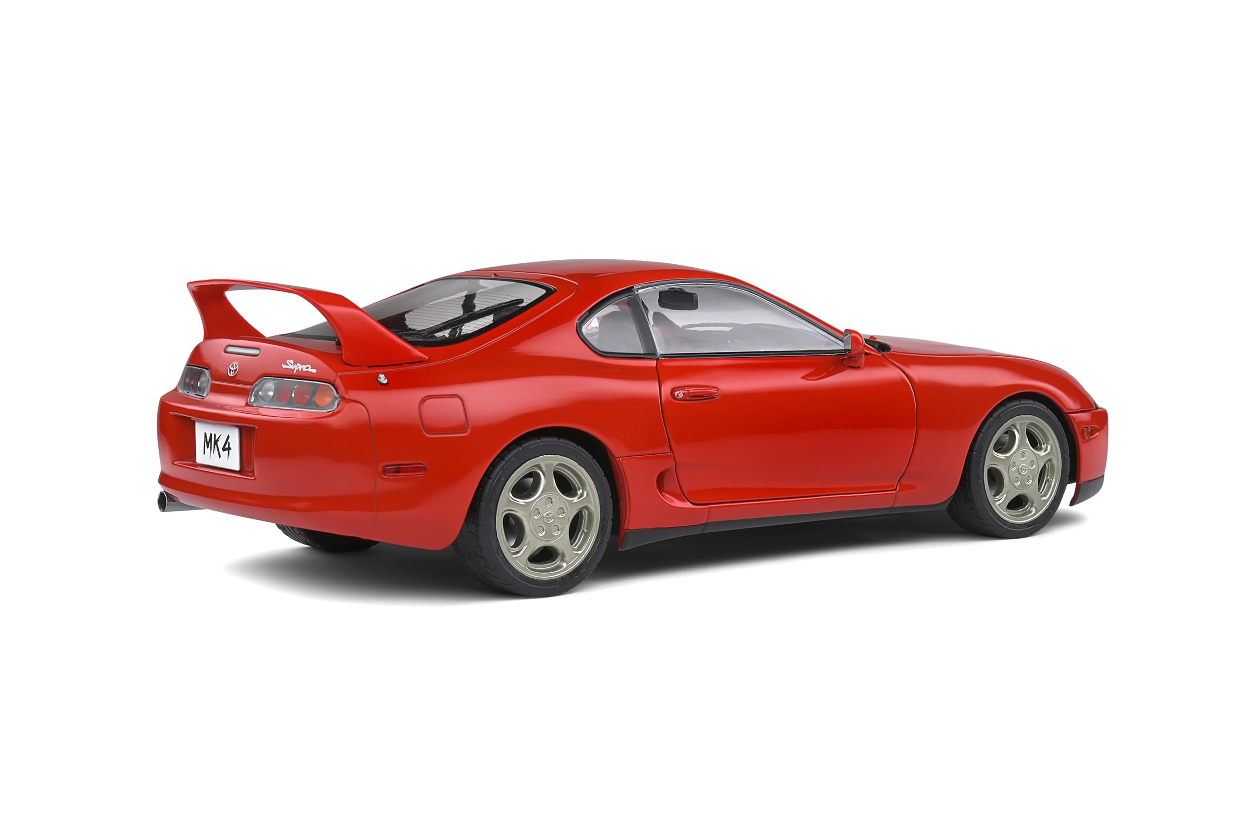 Solido S1807601 1:18 1993 Toyota Supra MK.4 (A80) -Renacimiento Rojo Coleccionable Coche en Miniatura