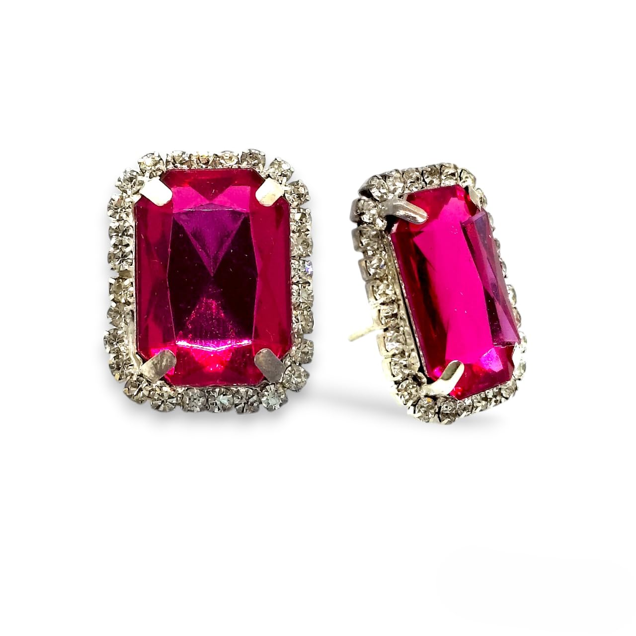Elleva Stylish Studs Earrings for Women and Girls Traditional Festive Earring Combo set (Pack of 1) (Pink) (B0DFX7DNY5) Amazon Price History, Amazon Price Tracker