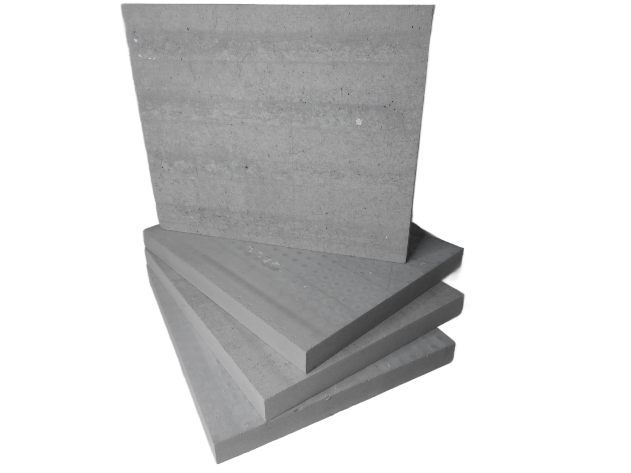 Fire Board Heat Proof Insulating Calcium Silicate Board 4 Bricks 1832°F 1000°C Insulate Flame Retardant, High Temperature Insulation Ceramic Fibre Thermal Insulation Board Grey Skamol