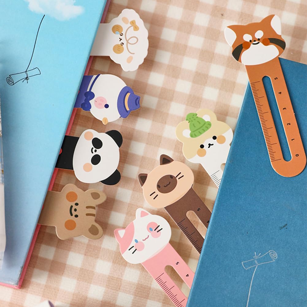 Pack Of 30 Animal Bookmarks Children, Funny Animal Motifs Bookmarks - View #13