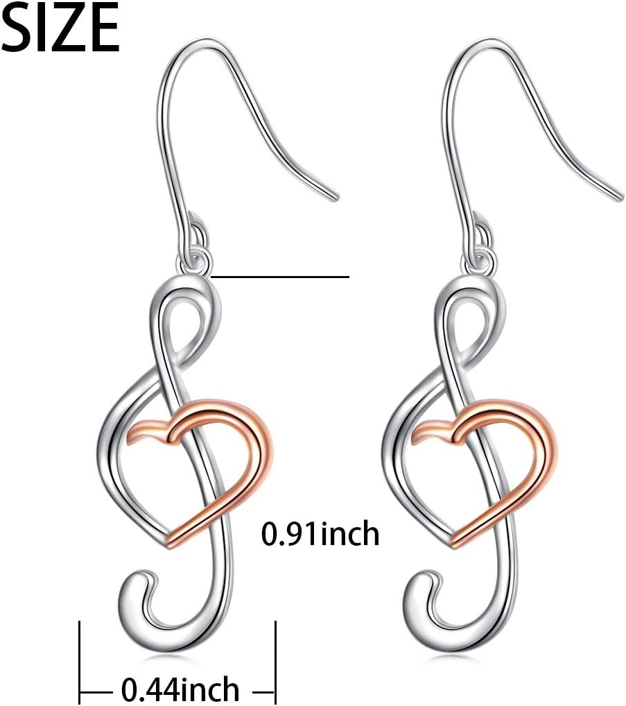 925 Sterling Silver Drop Dangle Earrings for Women Birthday Gifts