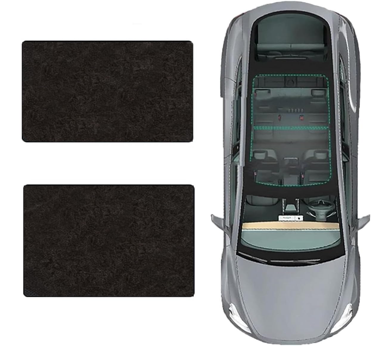 QIZUN Sun Shade Roof Sunroof for Jaguar F-PACE X761 2017-2025