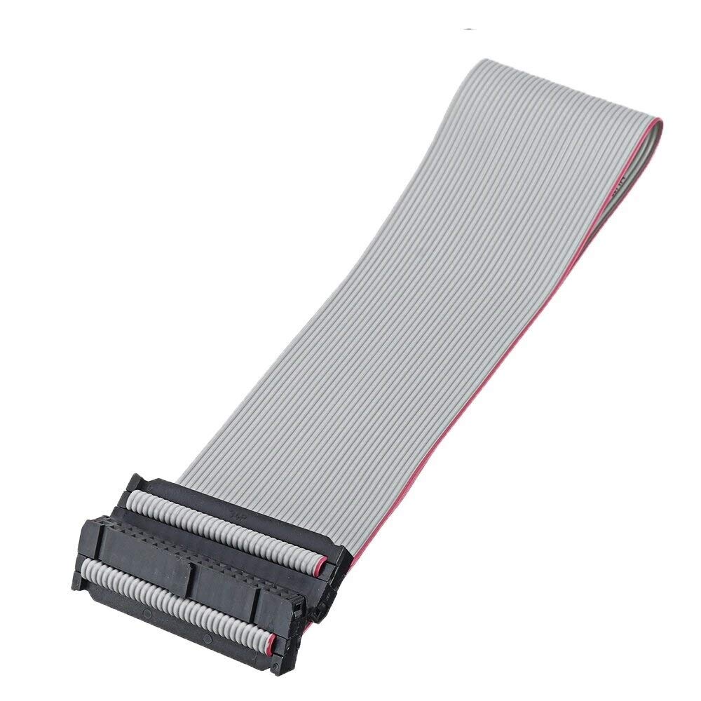 Câble JTAG FC-34P IDC Plat Gris pour Connexion Écran LED et Composants DIY