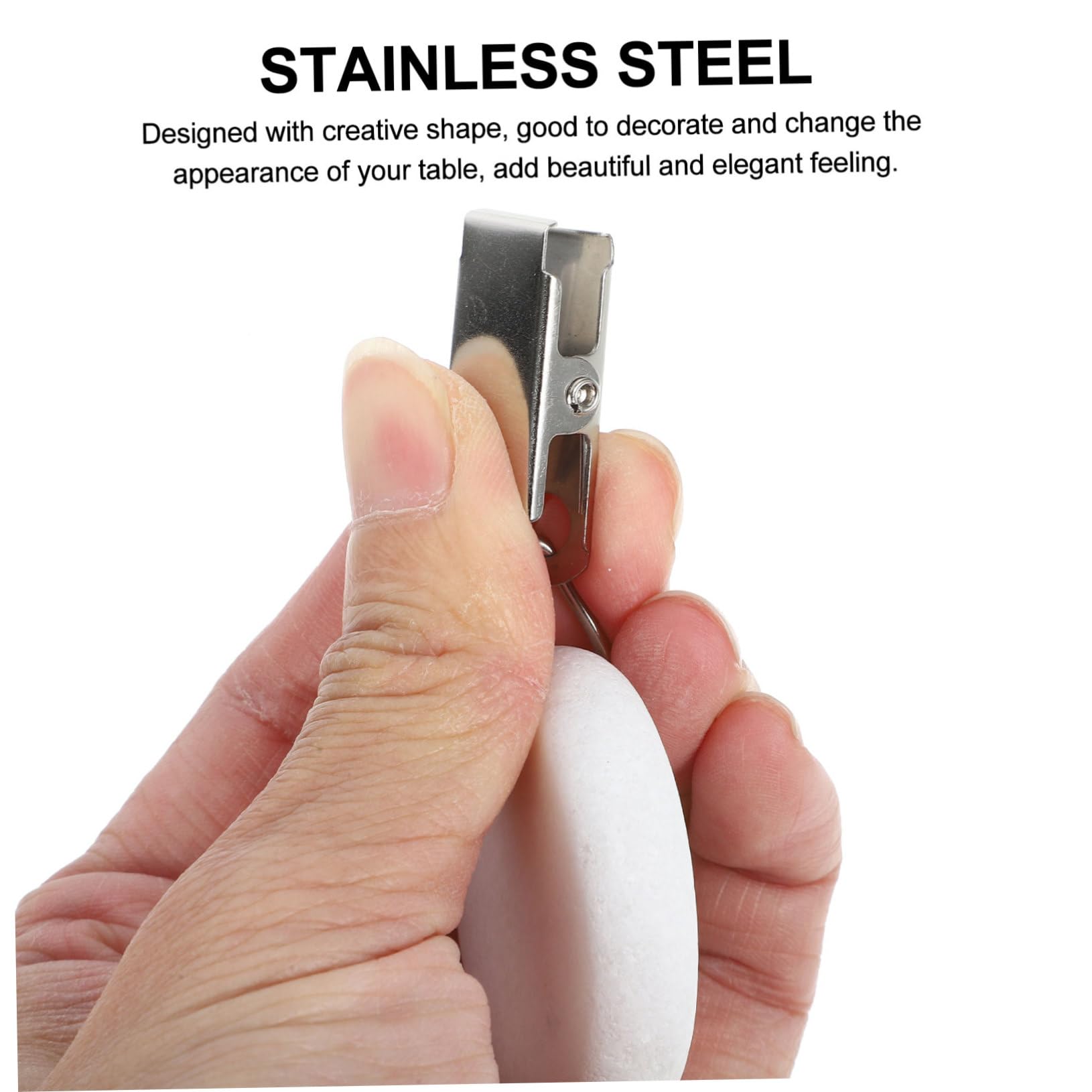 FUNOMOCYA Replacement Tablecloth Weights Clips 4pcs Compact Design for and Transport