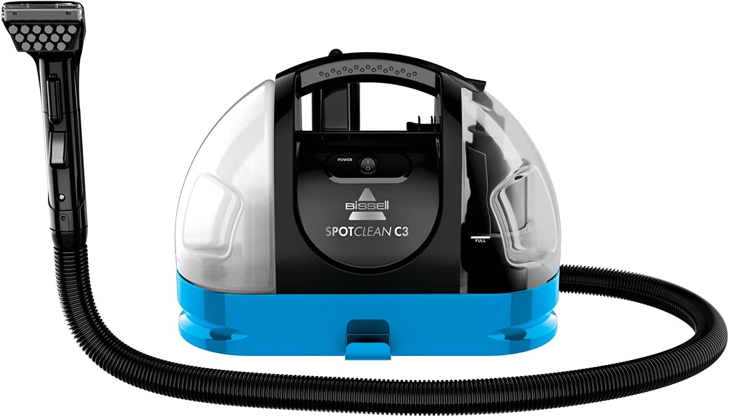 BISSELL SpotClean C3 | Stain Cleaner for Carpets and Upholstery | Portable | 3-in-1 Action | Sprays, Scrubs and Vacuums | Deep Cleaning for Carpets, Stairs and Car Interiors | 3619N