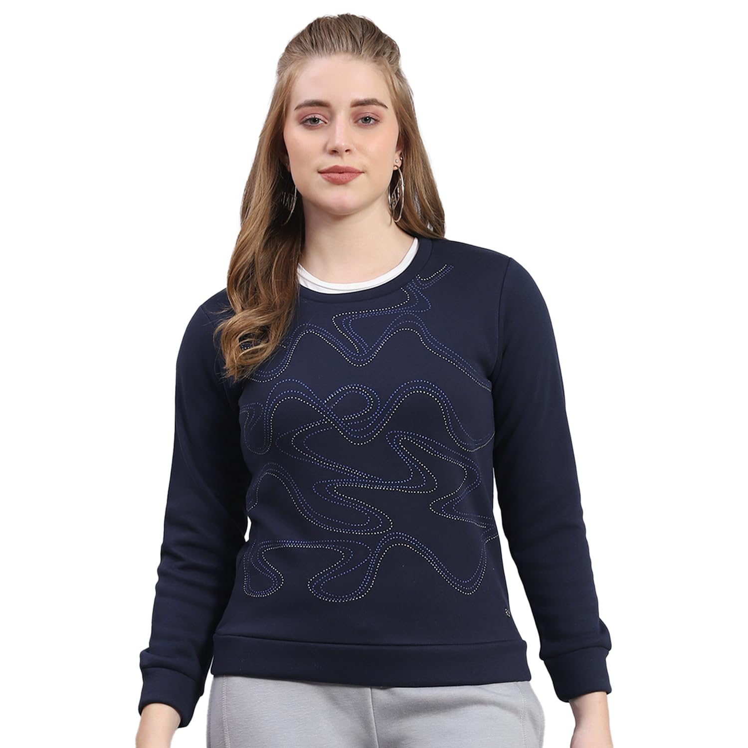 monte carlo Womens Printed Round Neck Full Sleeve Casual Sweatshirt (223062632)-picture-25