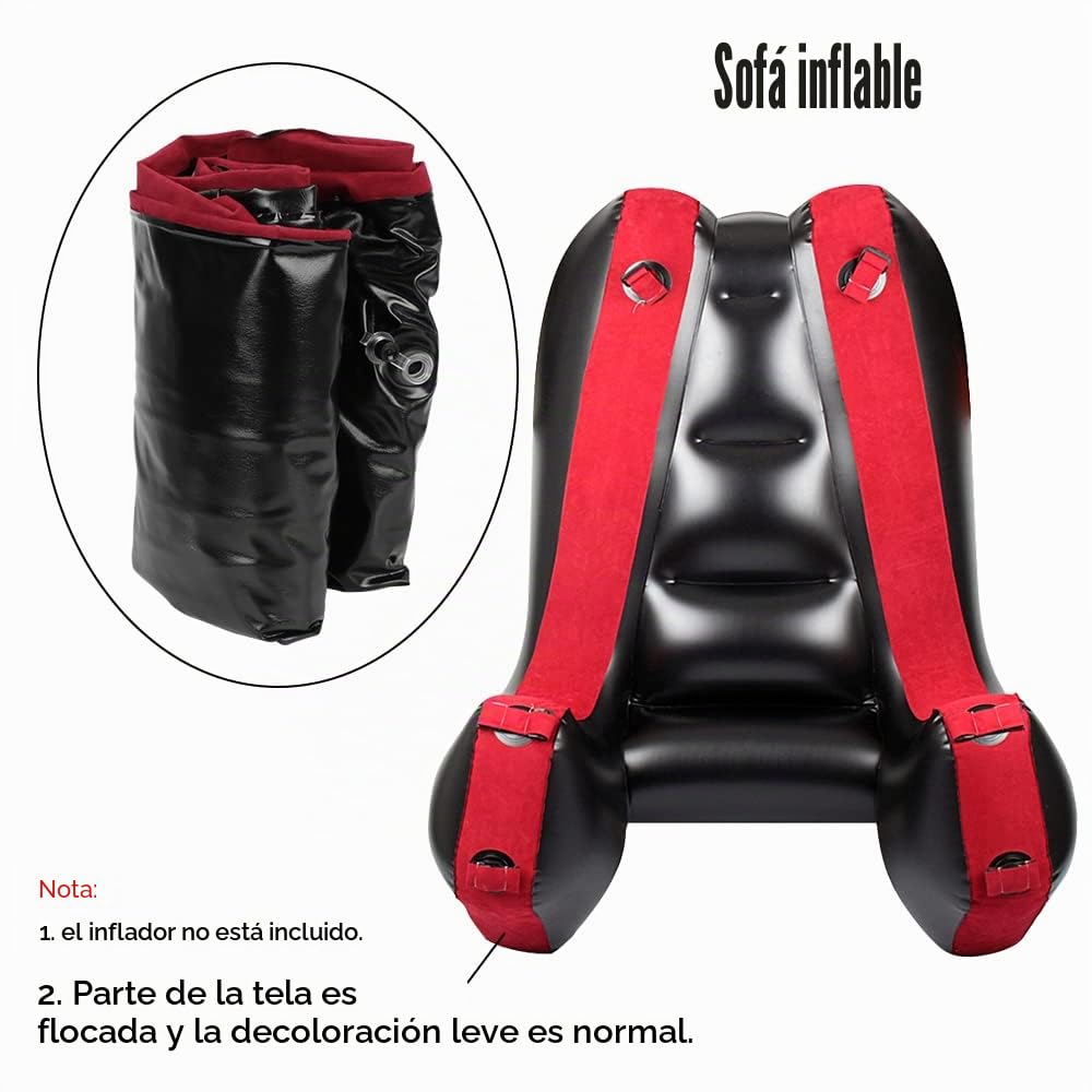 Sofá sexual almohada de muebles sexuales BDSM juguetes sexuales cojín inflable para parejas soporte de posición sexual rampas multifuncionales