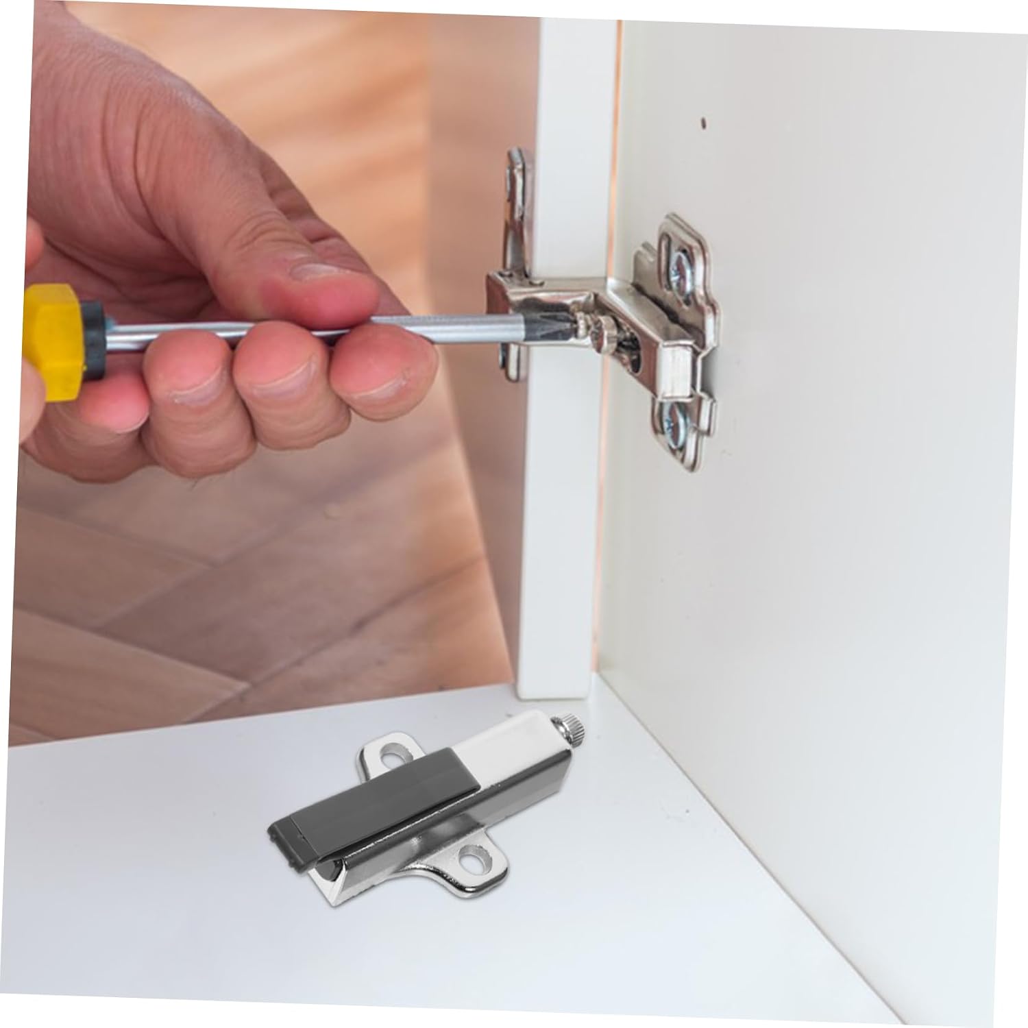 Cabinet Door Buffer Soft Closing System Quiet Door Damper Stable Damper for Wardrobe Cupboard Furniture Accessory