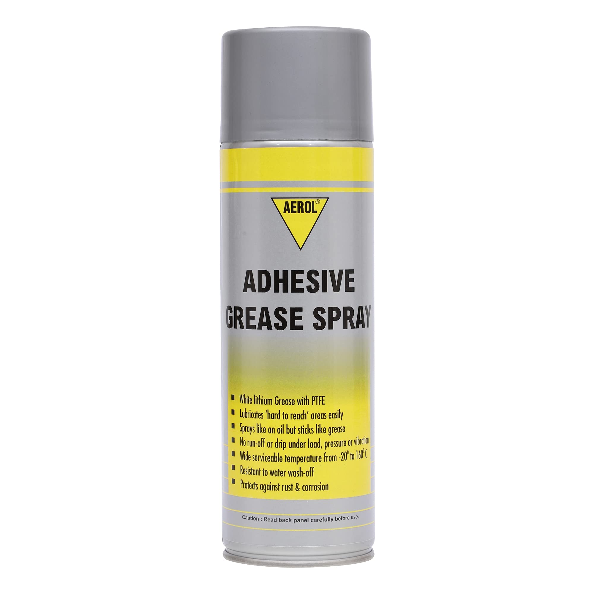 Aerol Adhesive Grease Spray, Grade 7000 (300g / 464ml) | White Lithium Grease fortified with PTFE | Lubricates under high temeperature, load & speed | Serviceable temperature -20 to 160°C (B074H1J9FY) Amazon Price History, Amazon Price Tracker