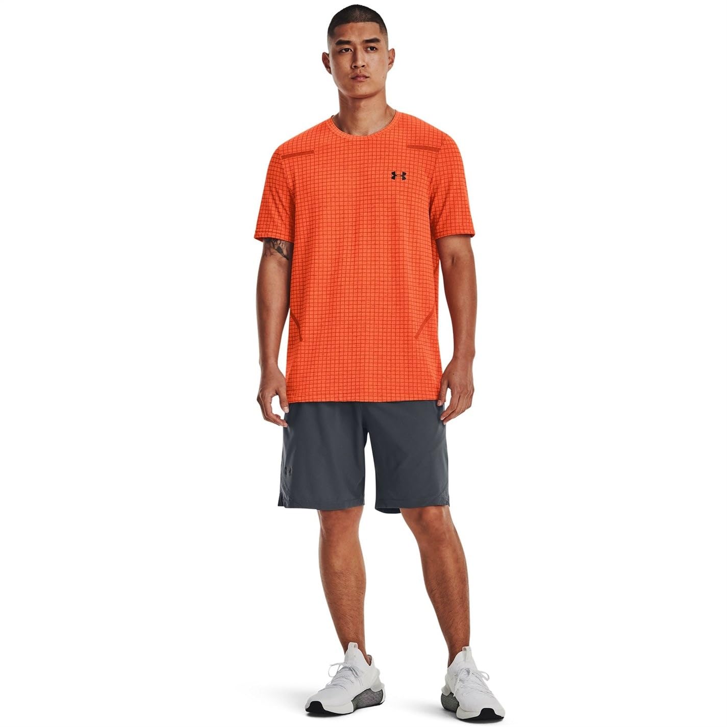 Under Armour Męska koszulka bezszwowa w kratkę (1 szt.)