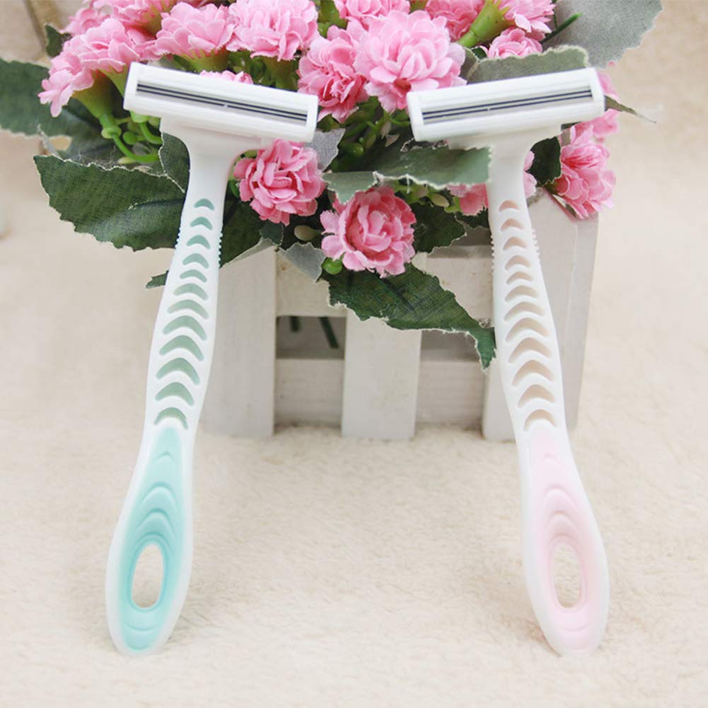Epilatore di rasoio di capelli con lama in acciaio inossidabile per rasatura, epilazione per adulti e donne