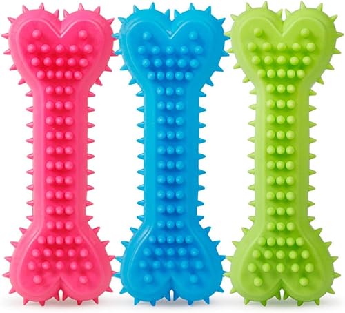 PET EXPERT Juguete masticable para perros juguete masticable duradero para perros jugetes para limpieza de dientes de mascotas cepillo de dientes de