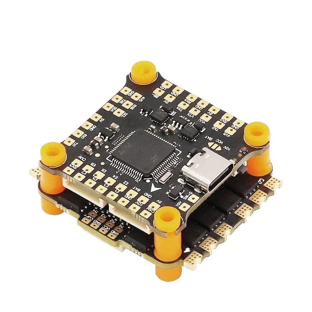 F722 V2 F7 Podwójny kontroler lotu BEC z 45A 50A 60A 65A 4in1 ESC DShot 150 300 600 1200 PWM odpowiedni do drona RC FPV Racing (F7 V2 With 45A ESC)