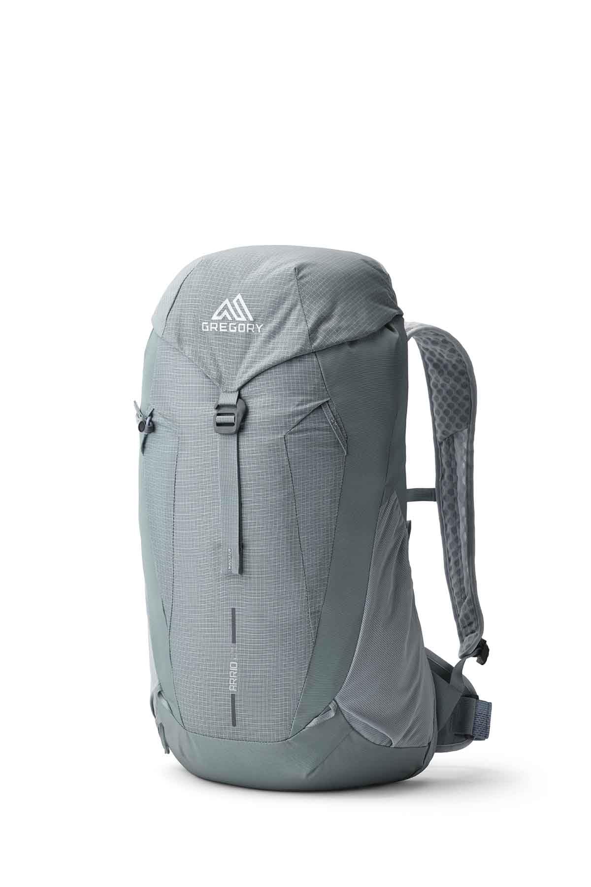 Gregory Cloud Control - Arrio 22 - Day Hiking Backpack, 53 cm, 22L, 0.81 KG, Lightweight, ventilated backpack, raincover included, flexible hipbelt, Grey (Sage Grey)